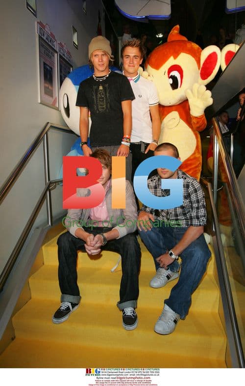 Boy band McFly launch Pokemon games