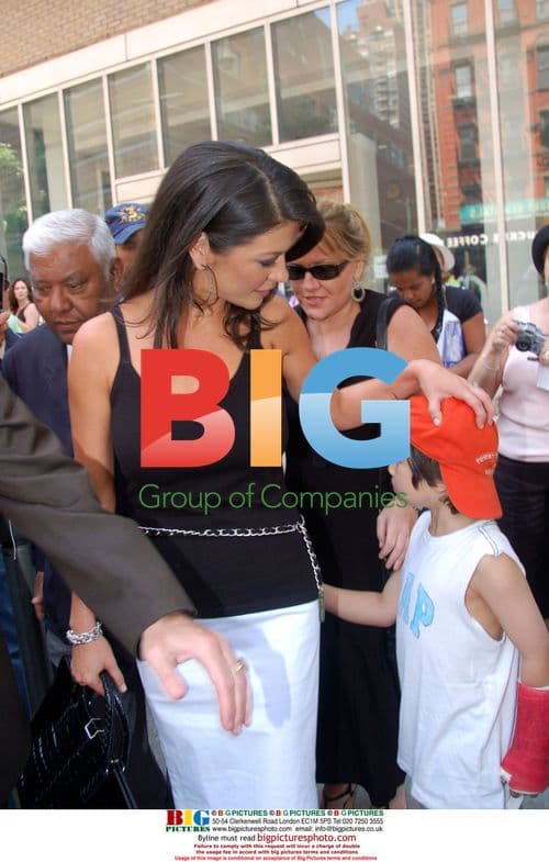 Catherine Zeta-Jones at 'Regis and Kelly' Show