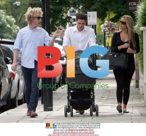 Celebrity hairdresser James Brown and family