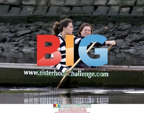 Kate Middleton Trains for Channel Row