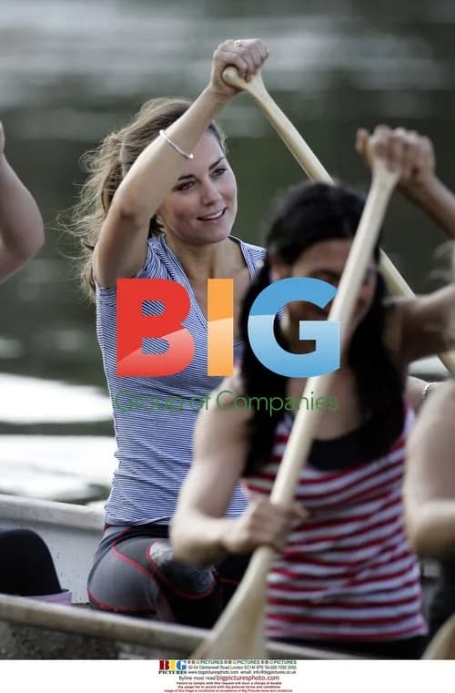 Kate Middleton Trains for Channel Crossing