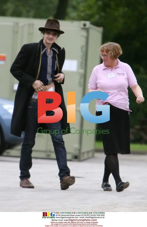 Pete Doherty at Cygnet Hospital