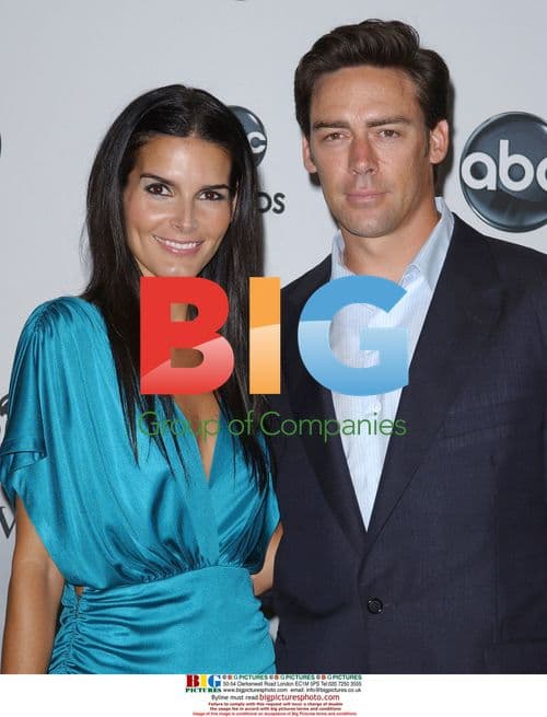 Angie Harmon and Jason Sehorn at ABC Party