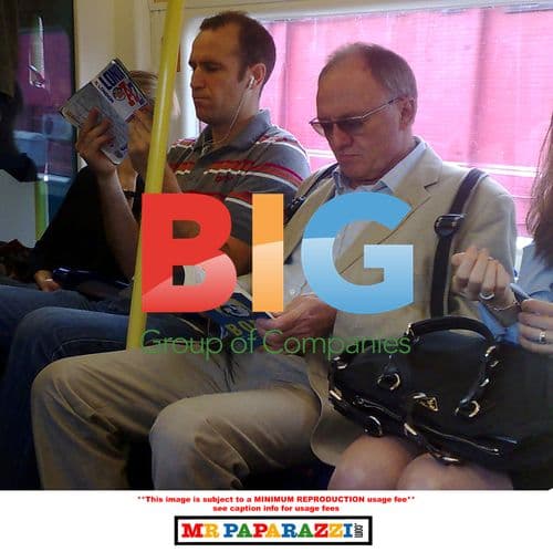 Ken Livingstone Reading on Tube