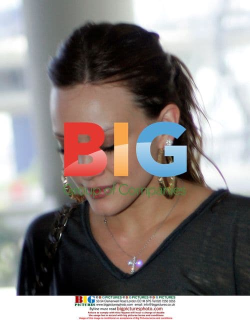 Hilary Duff at LAX Airport