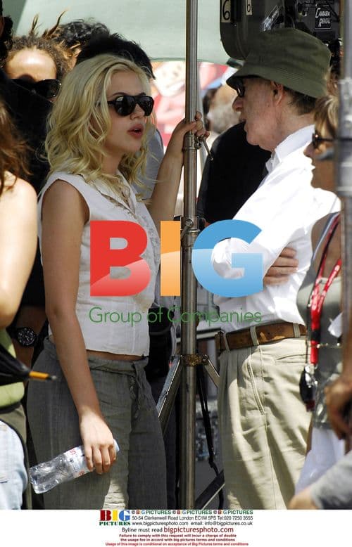 Woody Allen filming in Barcelona