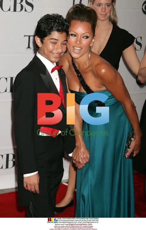 Mark Indelicato and Vanessa Williams at 2007 Tony Awards