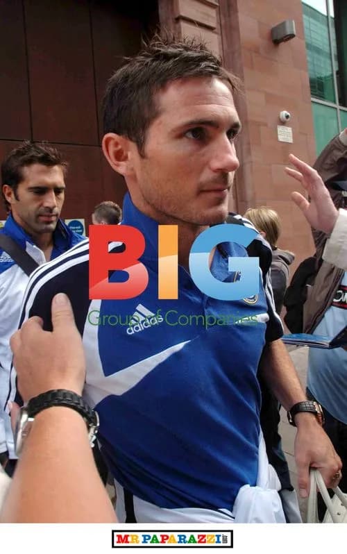 Frank Lampard leaving hotel before match