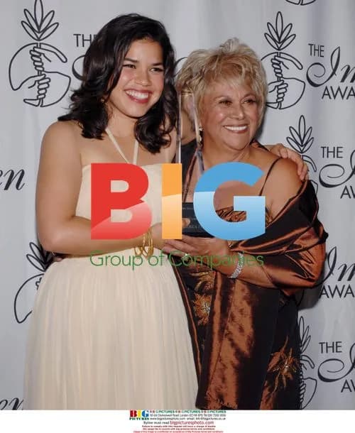 America Ferrera Backstage at Imagen Awards