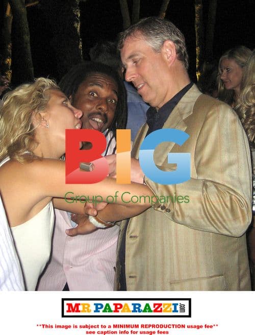 Prince Andrew at Party in St. Tropez