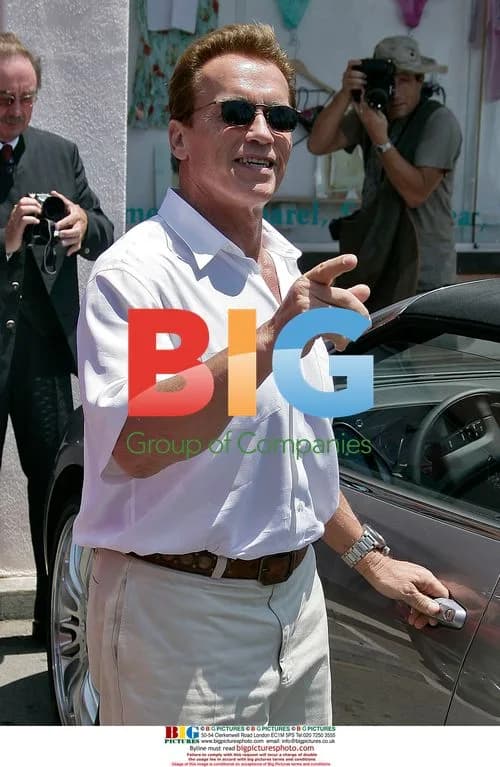 Arnold Schwarzenegger and Maria Shriver Out Shopping