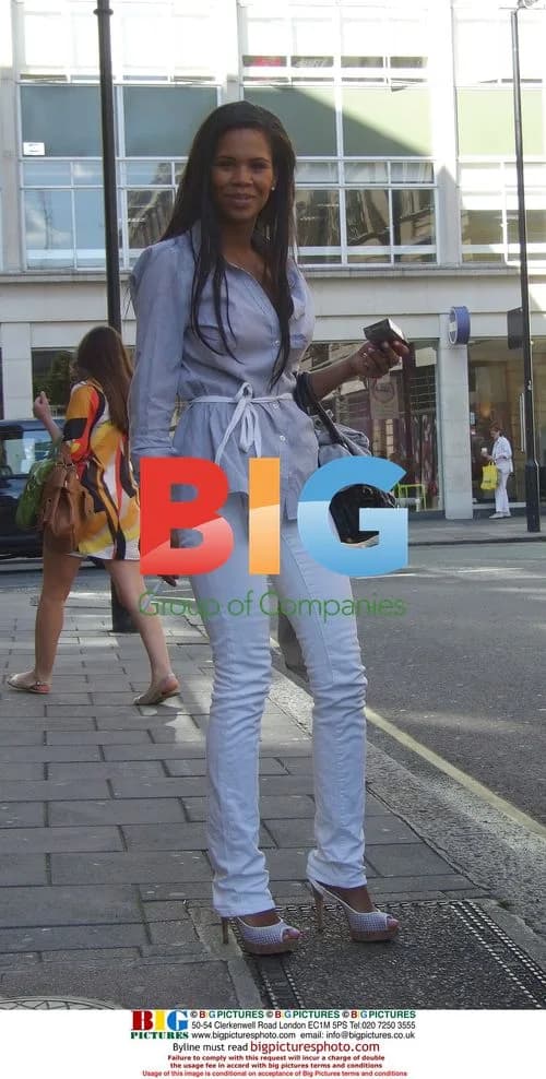 Charley Uchea arrives at BBC Radio One
