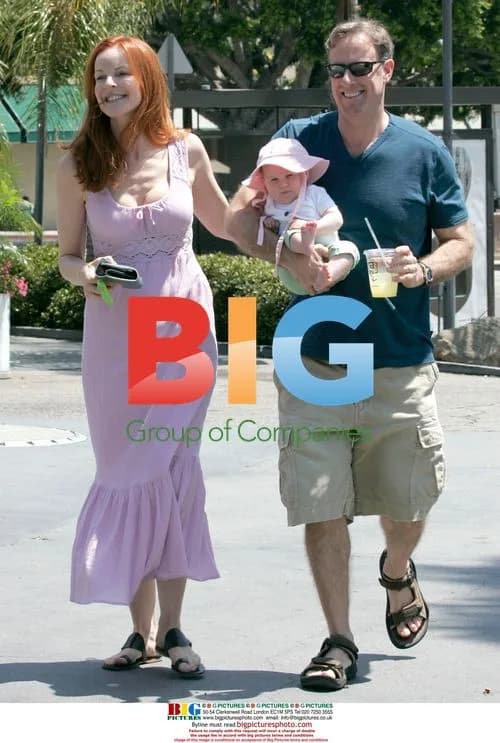 Marcia Cross and Husband Out in Brentwood