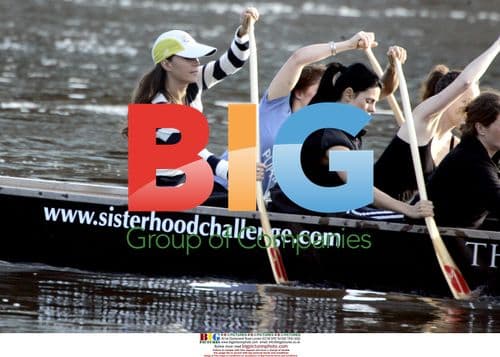 Kate Middleton Dragon Boat Training