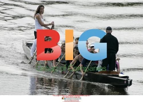 Kate Middleton trains for Dragon Boat event