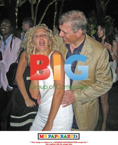 Prince Andrew and Chris Von Aspen Dancing