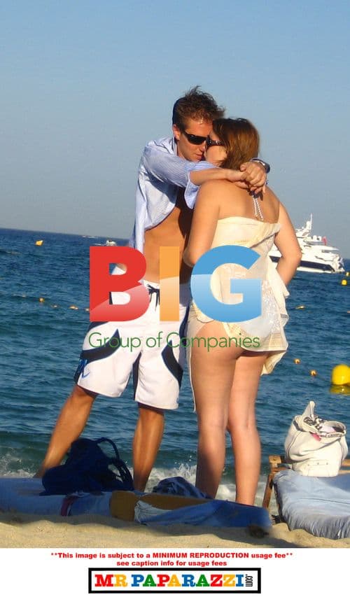 Princesses Beatrice and Eugenie on Beach in St. Tropez