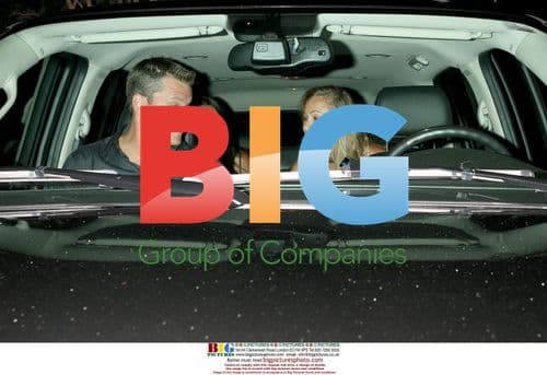 Matt Damon and wife Luciana leave Mastro's Steakhouse