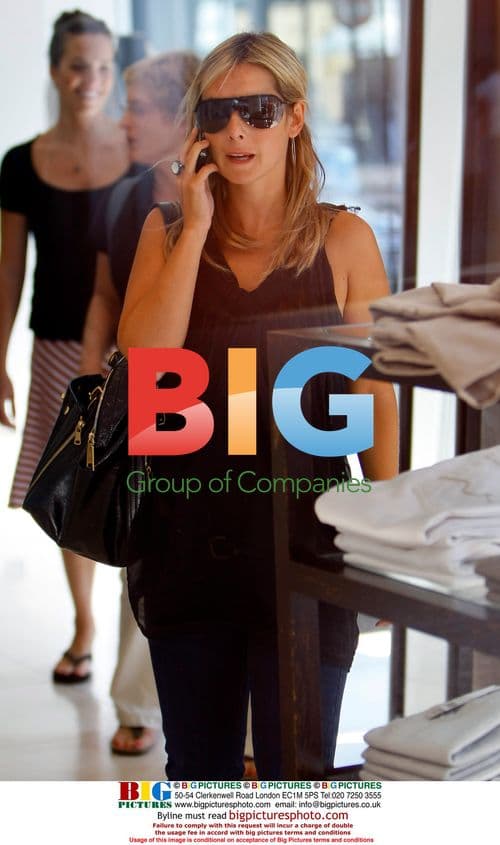 Louise Redknapp and mother out in London