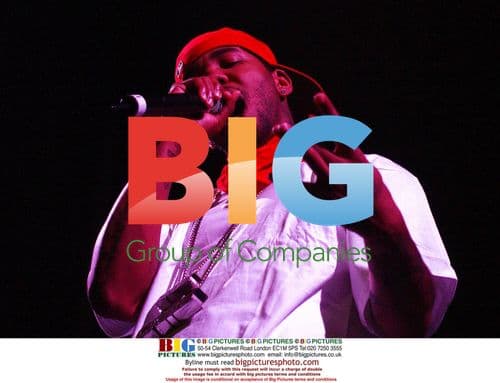 The Game holds up 'Fuck Fifty' shirt at Dublin concert