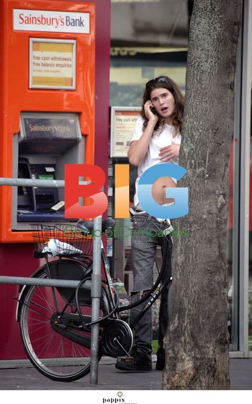 Jamie Burke spotted at cash point