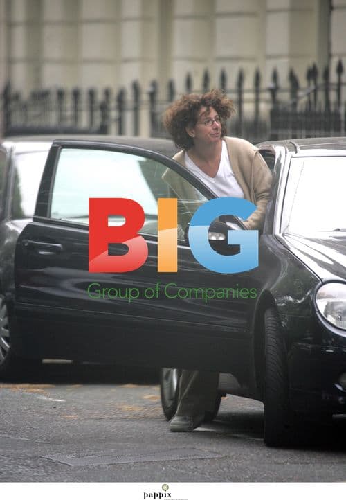 Martha Greene, Cherie Blair's friend, outside Blair home