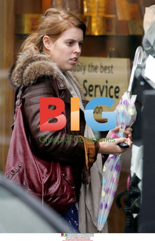 Princess Beatrice out in London