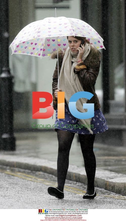 Princess Beatrice out in London