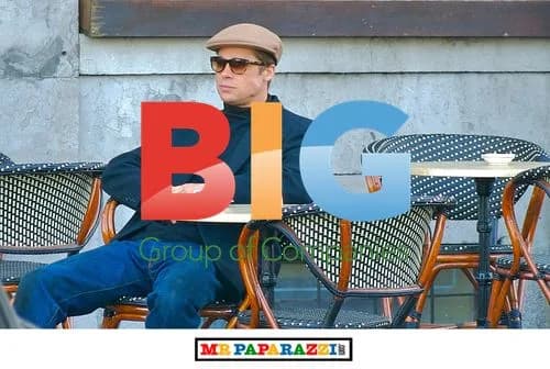 Brad Pitt Filming "The Curious Case Of Benjamin Button"