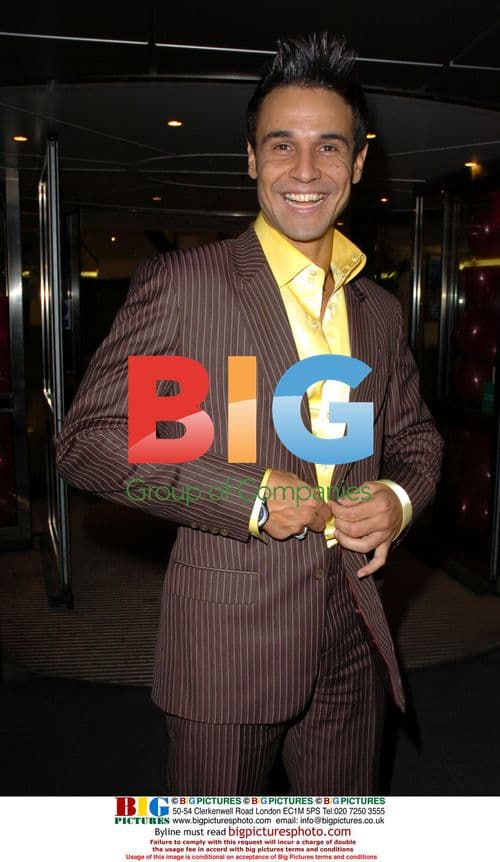 Chico Slimani at Cystic Fibrosis Trust Award