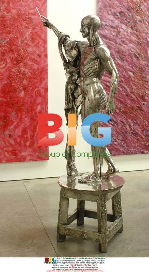 Damien Hirst's "Saint Bartholomew, Exquisite Pain"