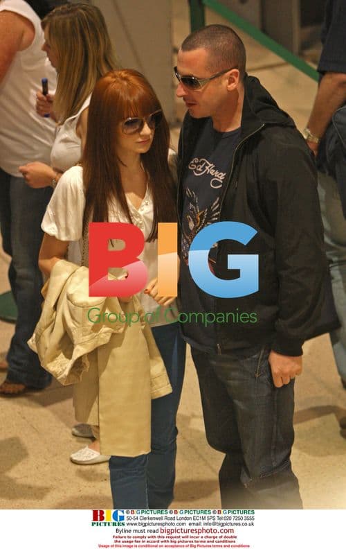 Girls Aloud at London Heathrow Airport