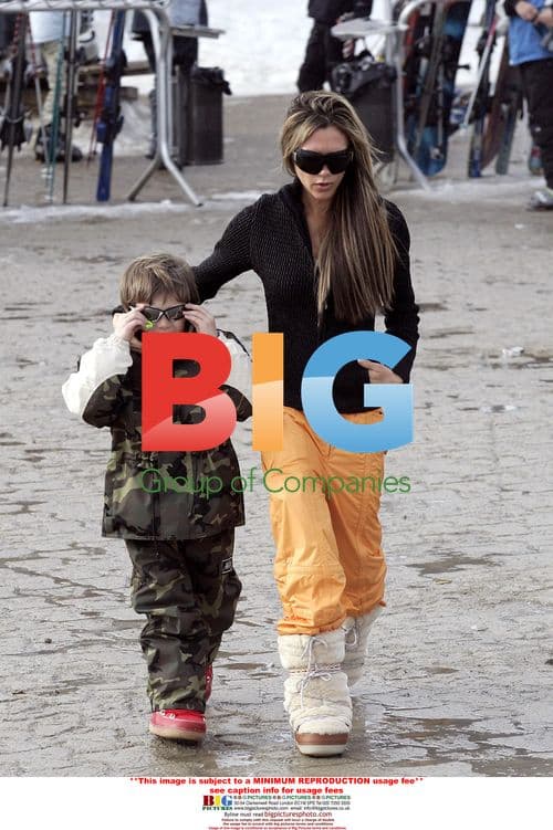 The Beckhams' Spanish Alps Holiday