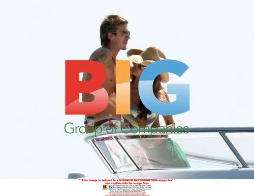 Beckhams Vacation in Saint Tropez