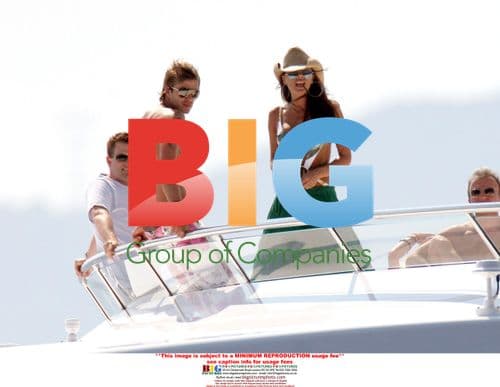 Beckhams on French Riviera