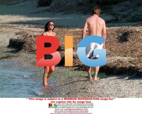 David and Victoria Beckham in Saint-Tropez