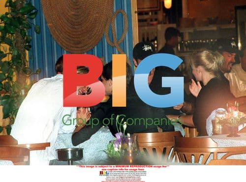 Victoria Adams, David Beckham, Geri Halliwell and George Michael in Saint-Tropez