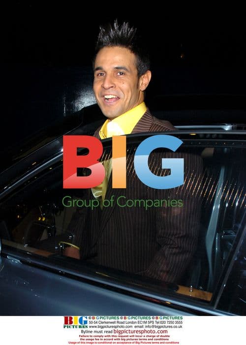 Chico Slimani at Cystic Fibrosis Trust Awards