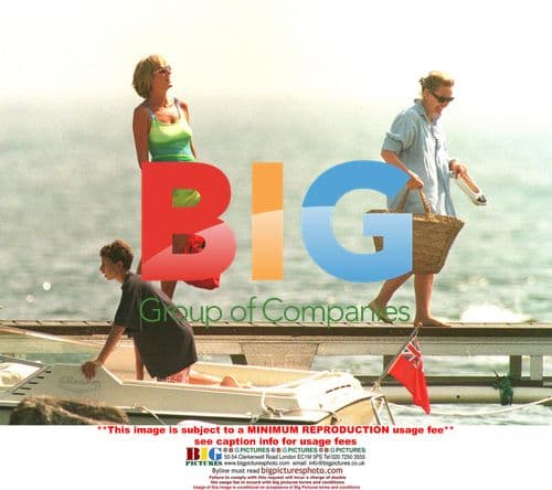 Princess Diana on Holiday in Saint-Tropez