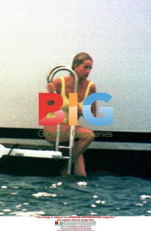 Diana and Dodi on holiday in Sardinia