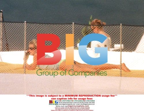 Princess Diana on Yacht with Children