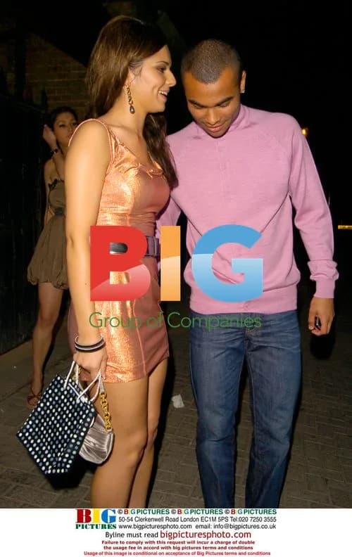 Cheryl and Ashley Cole at Girls Aloud tour party