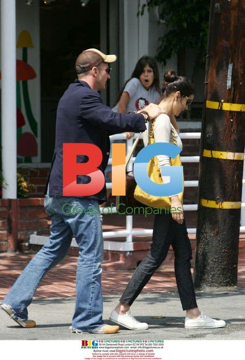 Teri Hatcher and Stephen Kay after lunch