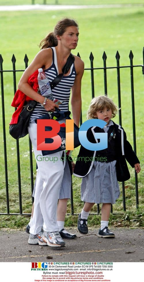 Jools Oliver with daughters Daisy and Poppy