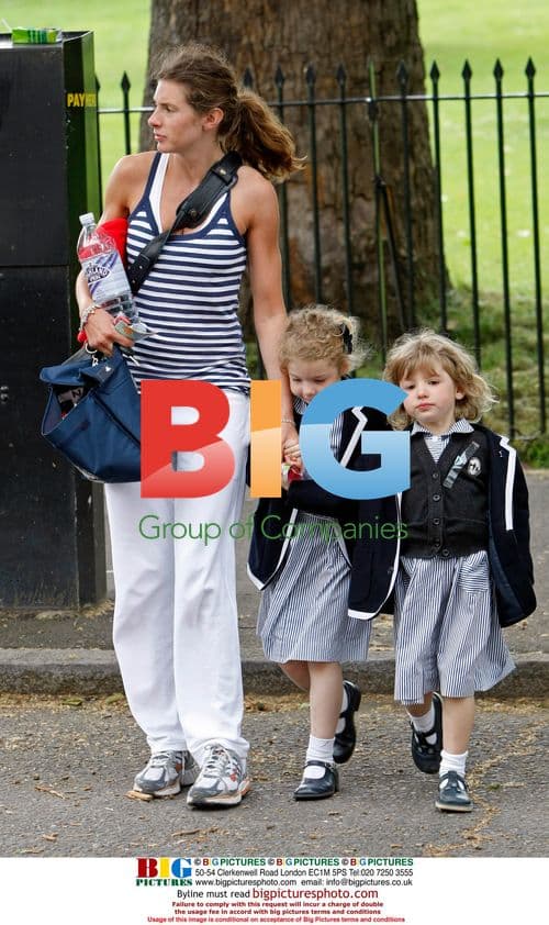 Jools Oliver with daughters Daisy Boo and Poppy Honey