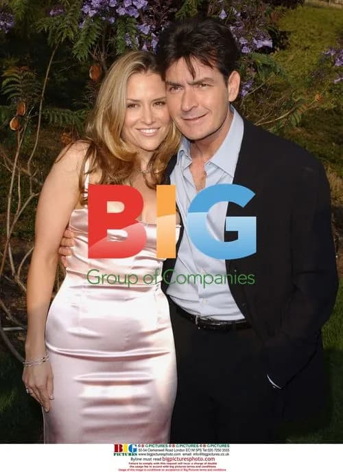 Charlie Sheen and Brooke Wolofsky at Chrysalis Butterfly Ball