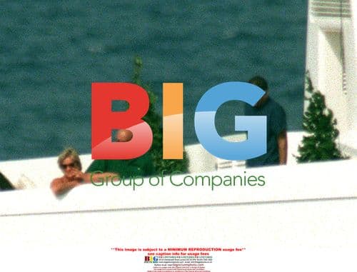 Diana, Dodi and Mohamed Al Fayed on holiday in Saint Tropez