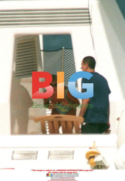 Diana, Dodi & Mohamed Al Fayed in Saint Tropez