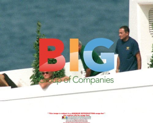 Diana and Dodi on holiday in Saint Tropez