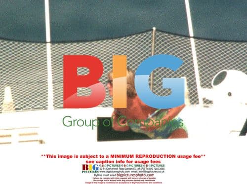 Lady Di and sons on holiday in Saint Tropez